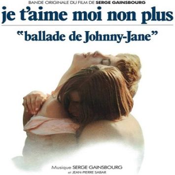 Pochette vinyle Musique de Film Je t'aime moi non plus - Serge Gainsbourg