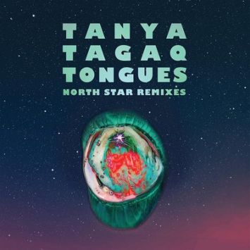 Pochette vinyle Tanya Tagaq Tongues north star remixes